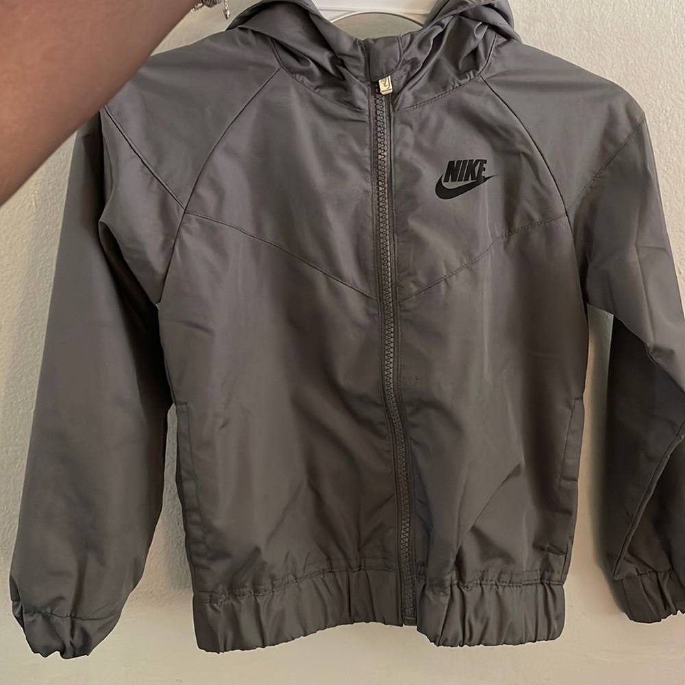 Gray Nike jacket